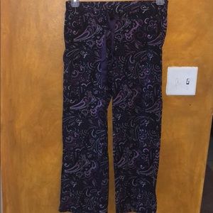 Soma Paisley X small pants